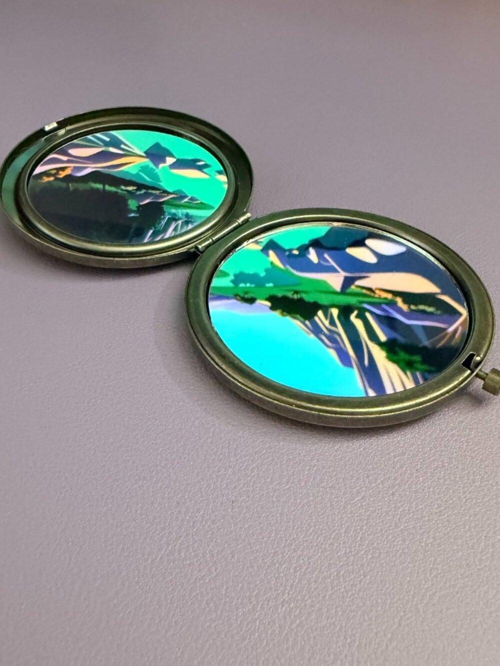 Disney Nightmare Before Christmas Tim Burton Compact Mirror from Torrid - Picture 6 of 8